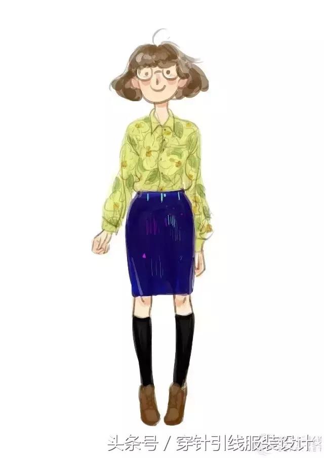 中世纪服装插画,女特工服装插画