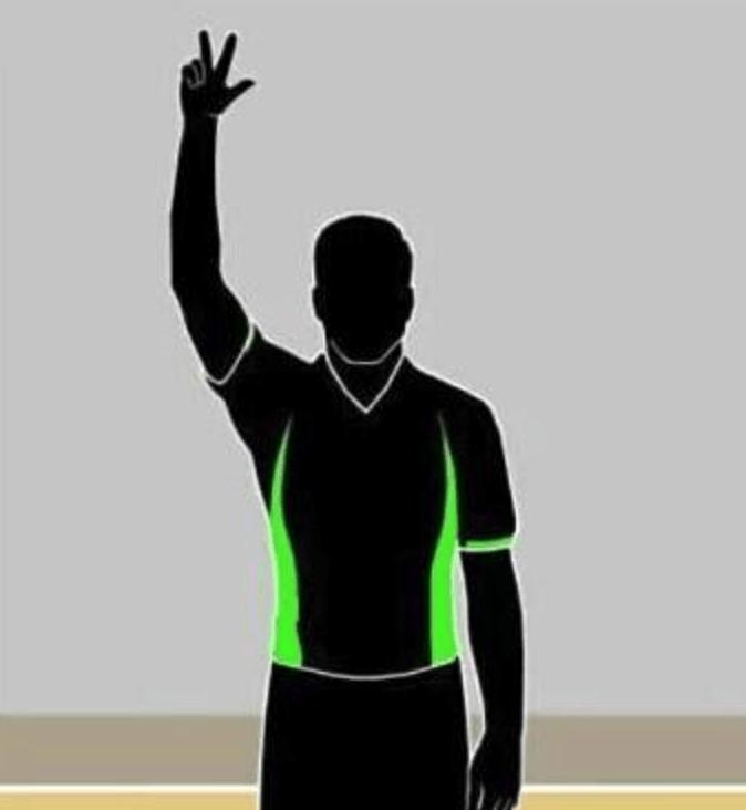 篮球比赛结束裁判应做什么手势,乒乓球裁判规则及手势图解