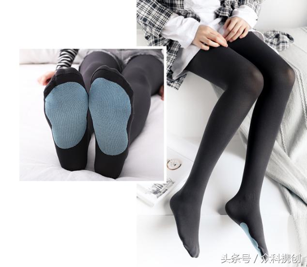 秋冬显瘦氛围感条纹袜,一双显瘦又保暖的长袜