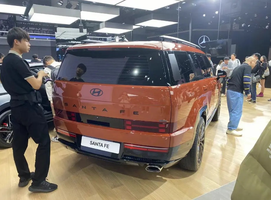 车展体验现代全新胜达,北京现代第四代胜达广州车展首发