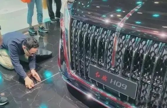 日本皮尺量红旗,日本皮尺量比亚迪