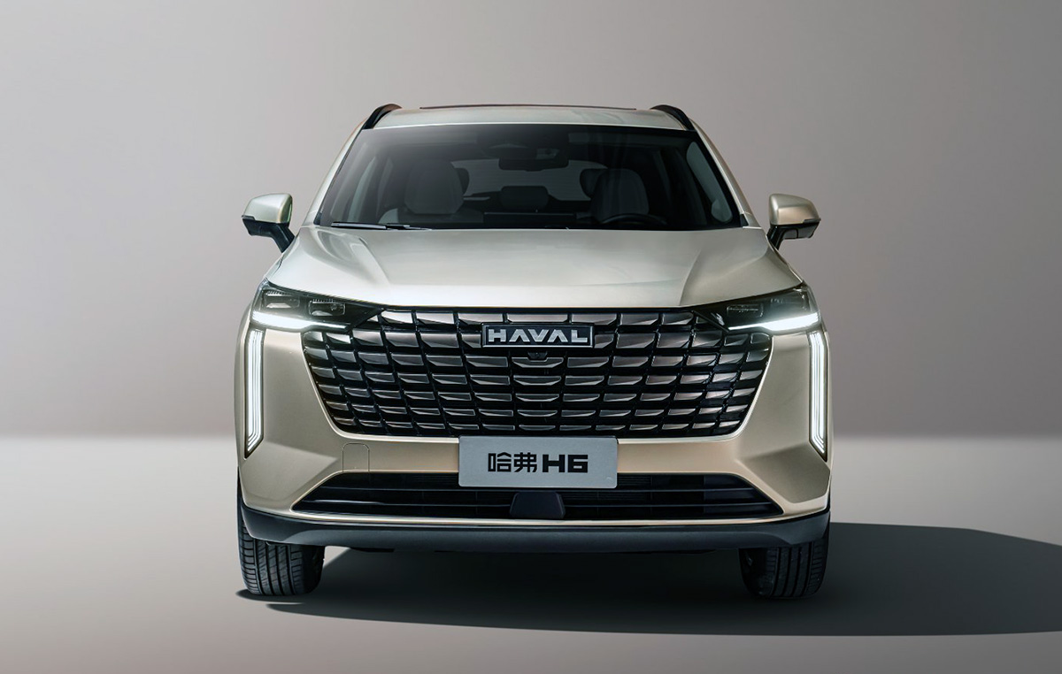 哈弗新款h6外观升级蓝标,哈弗新款h6外观