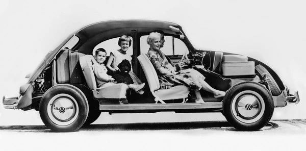 可可爱爱小汽车！1965年大众甲壳虫从1989年开始就被主人“雪藏”