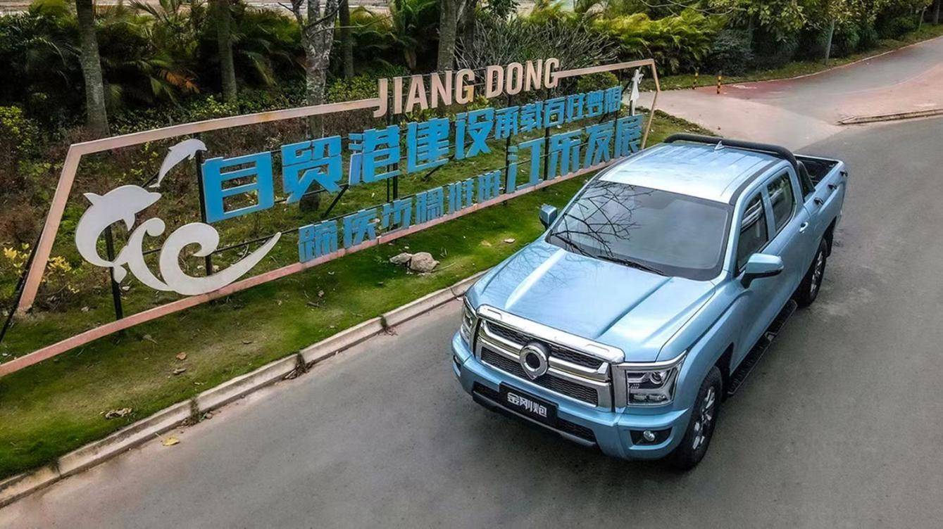 柴油金刚炮皮卡2022款,金刚炮10万元级自动挡皮卡