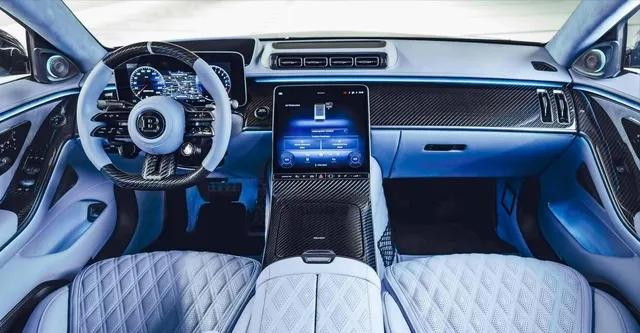 s63改装巴博斯930,奔驰s63amg双门