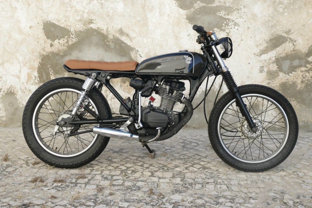 本田cg125改装复古案例,复古本田cg125