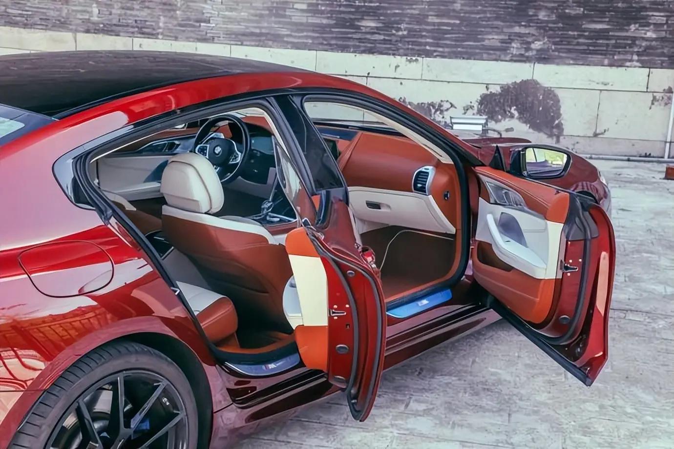 人生第一台轿跑全新宝马840i,宝马840i四门轿跑实测百公里加速