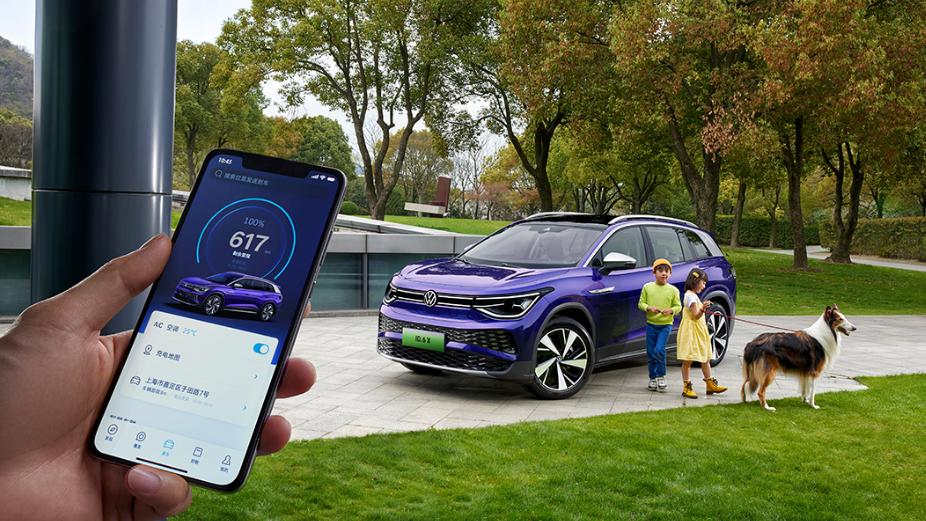 23款大众id6x真实缺点,id6x品质七座纯电suv