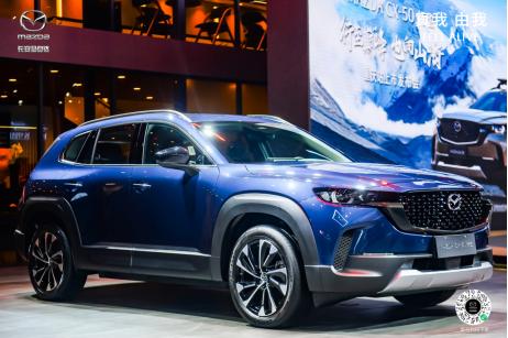 马自达cx-50国产实车谍照曝光,纯粹驾趣suv新mazdacx-5正式预售