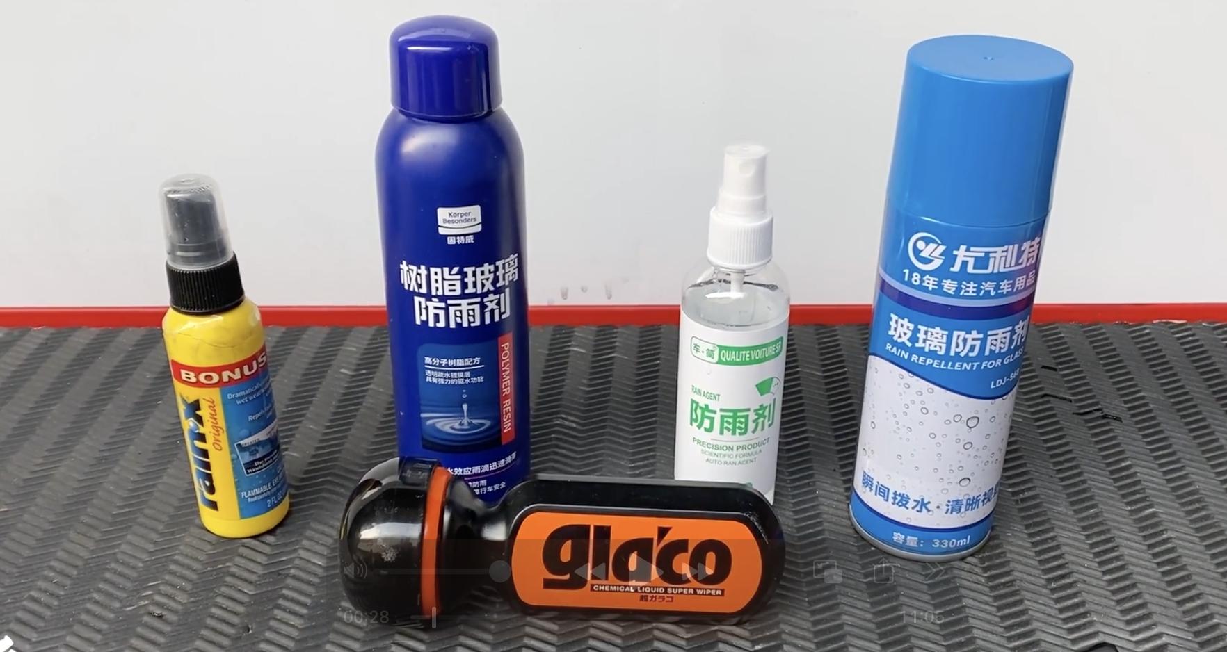价格相差20倍的防雨剂,国产和进口哪种好?师兄实测5款