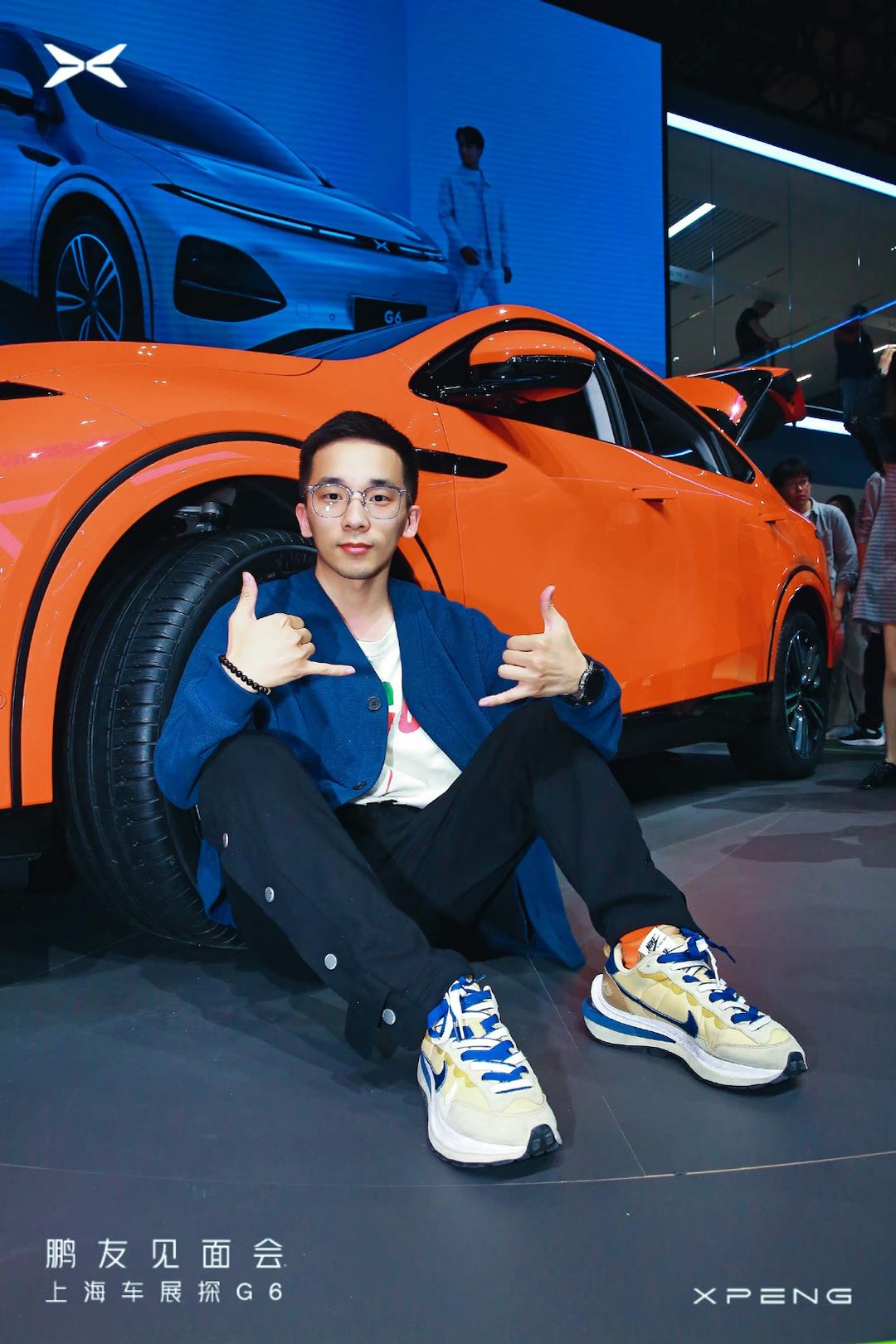 上海车展g6,新老朋友展会聚首