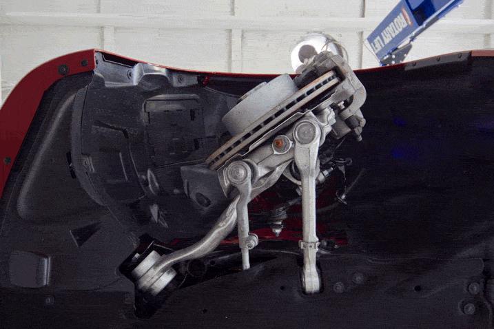 宝马悬挂对比,汽车不同的悬架