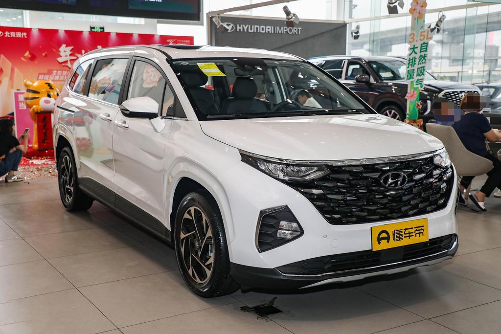 北京现代库斯途2024款落地价,登场测试北京现代库斯途