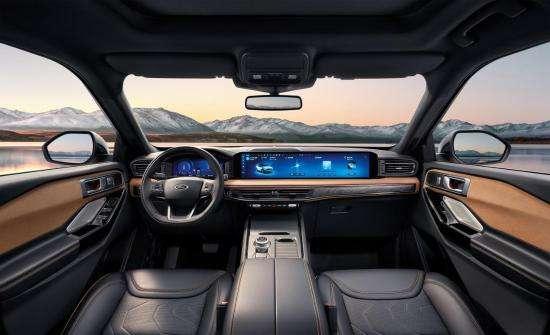 福特探险者昆仑巅峰版刷林肯皮肤,福特2023探险者昆仑版汽车用品