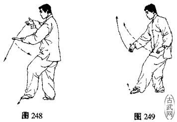 24式简化太极拳云手,杨式24式简化太极拳