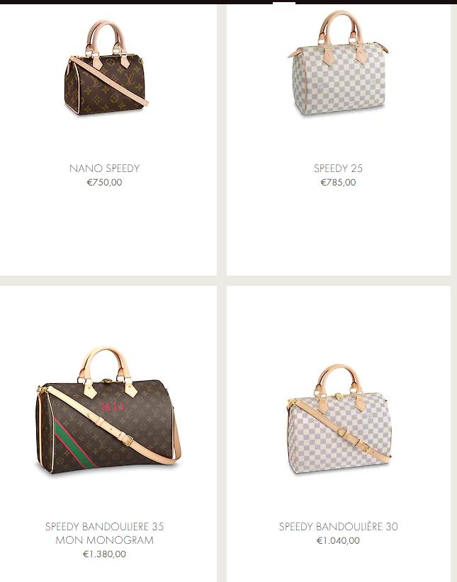 lv小枕头包和speedy区别,代购买到假lv怎么办