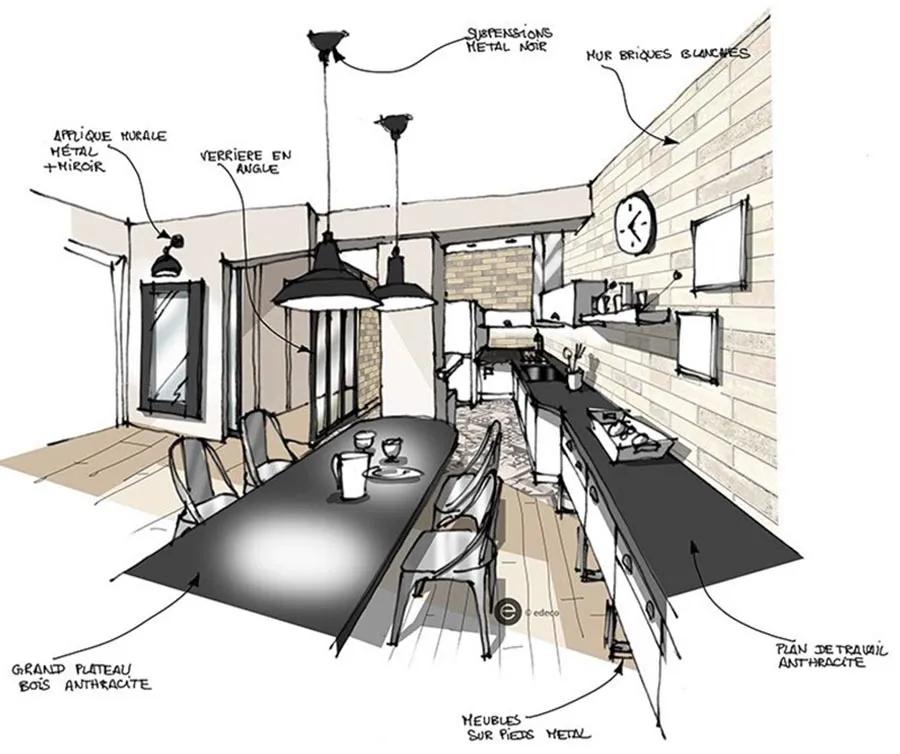 开放式厨房三联动玻璃门,开放式厨房加装玻璃门