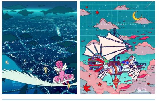 创意爱心插画素材,插画大全100张