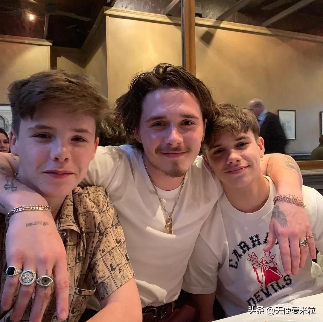 小贝大儿子维多利亚,小贝维多利亚全家照片