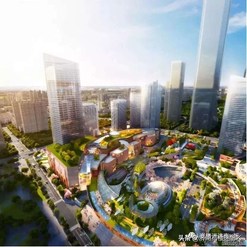 济南宜家西地块建设项目,济南地平甲第和远大购物广场对比