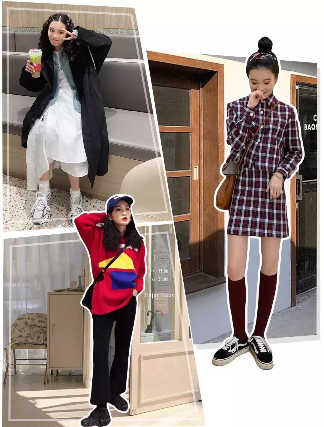 40套最火运动鞋穿搭这样穿美爆了,今年最火的休闲鞋穿搭