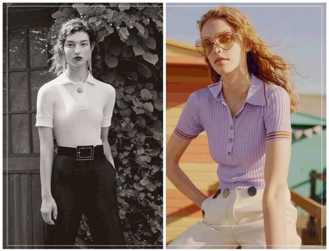 休闲t恤polo衫时髦减龄,新款polo衫清凉透气舒适经典百搭