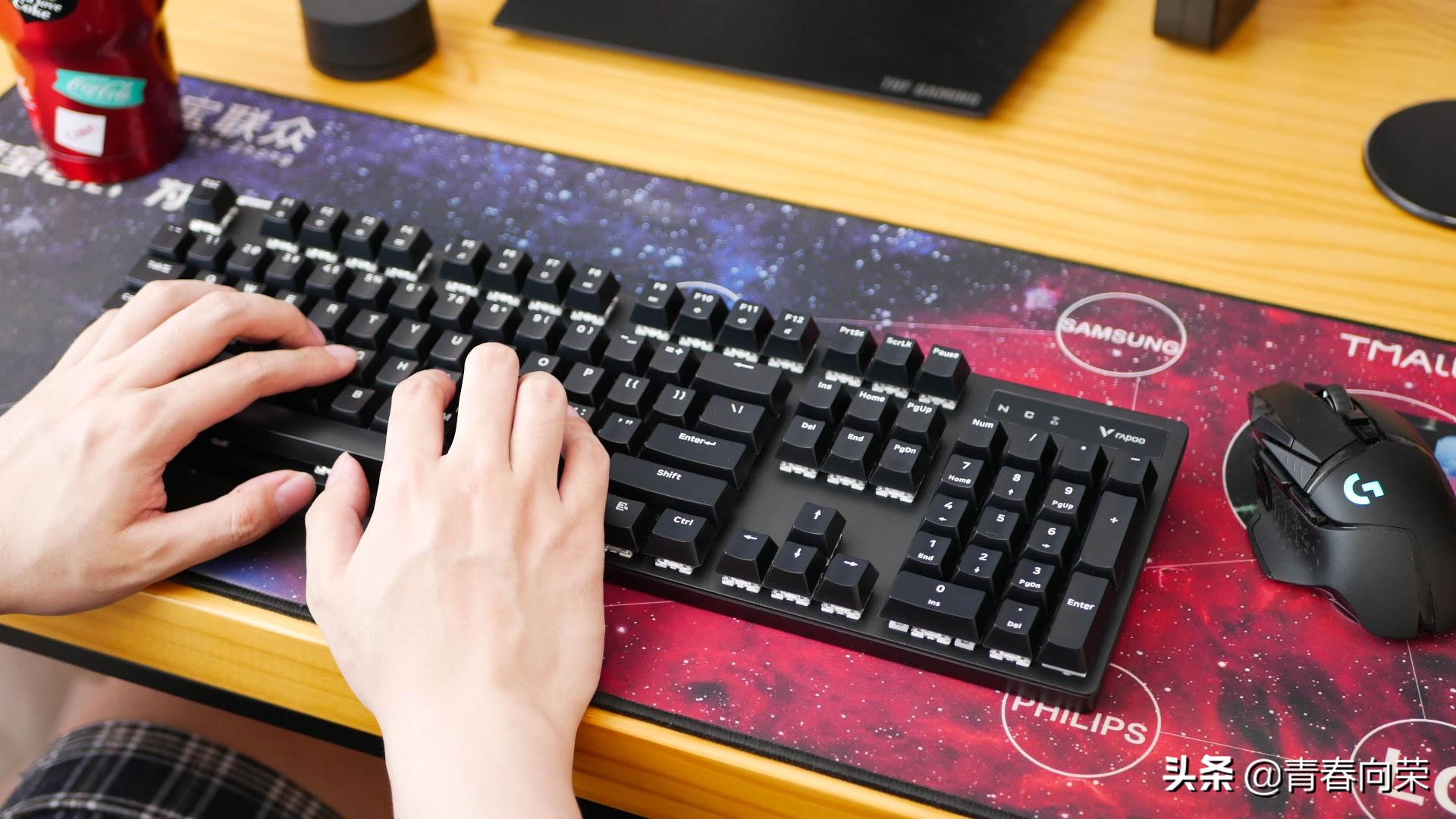 性价比雷蛇无线机械键盘,雷柏v500pro无线键盘使用