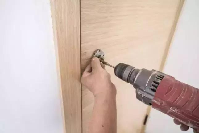 实木门合页安装教程,实木门一门到顶安装视频