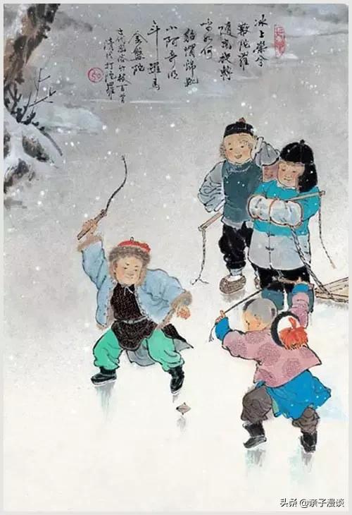 诗词丨100张风俗图，100首诗词，太美了​