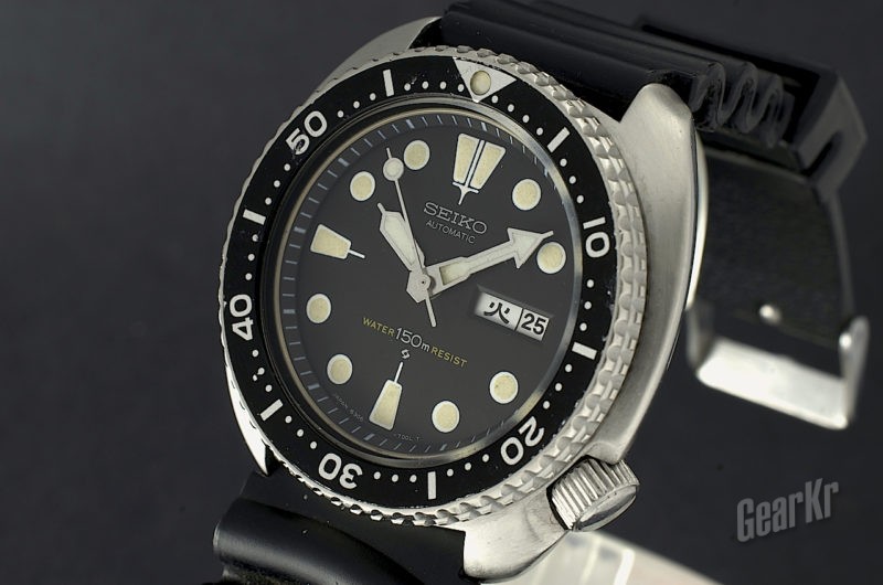 绿水鬼手表seiko5,seiko精工经典水鬼