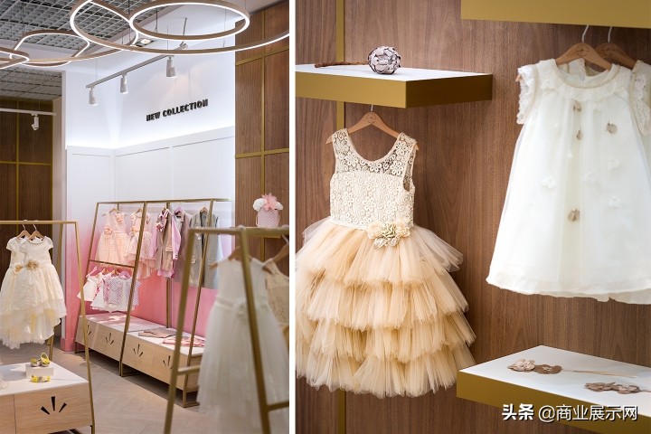 乌克兰FERLIONI女童装品牌店设计