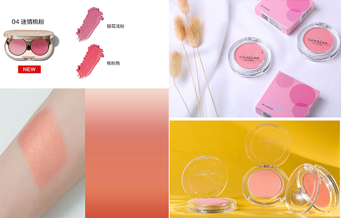 黄黑皮适合的平价腮红推荐,推荐腮红6色平价学生