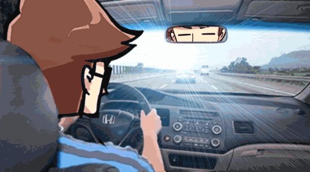 开车时阳光太刺眼这几招很有效,开车阳光刺眼看不见路怎么办