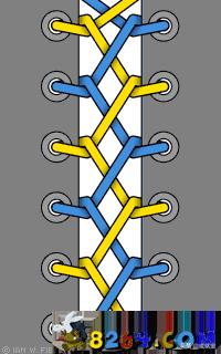 十种必学的鞋带系法,鞋带系的不好看怎么办