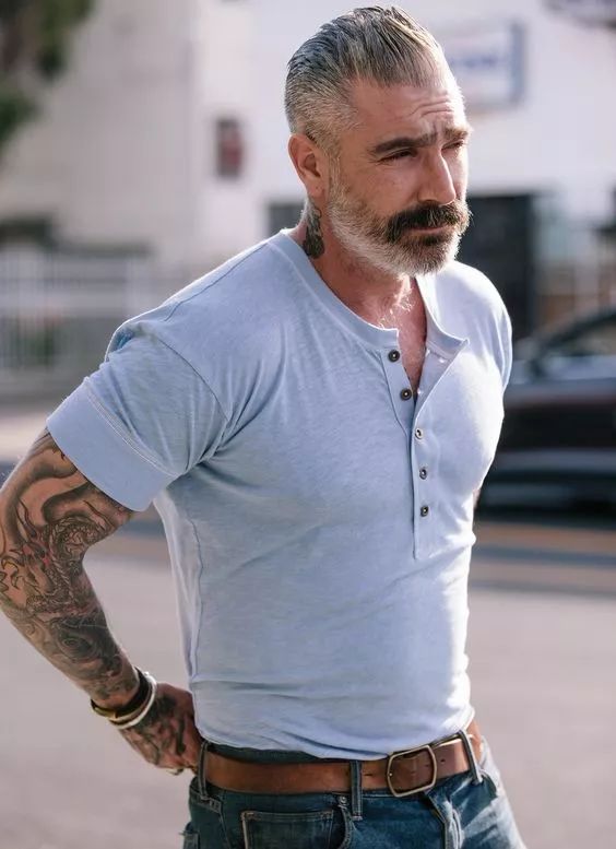 油腻变有型只需这件亨利衫,夏季复古亨利衫