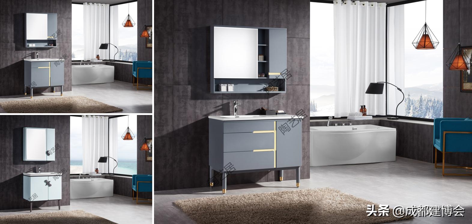 精工细作时尚耐用，陶艺居浴室柜邀您参观第二十届成都建博会