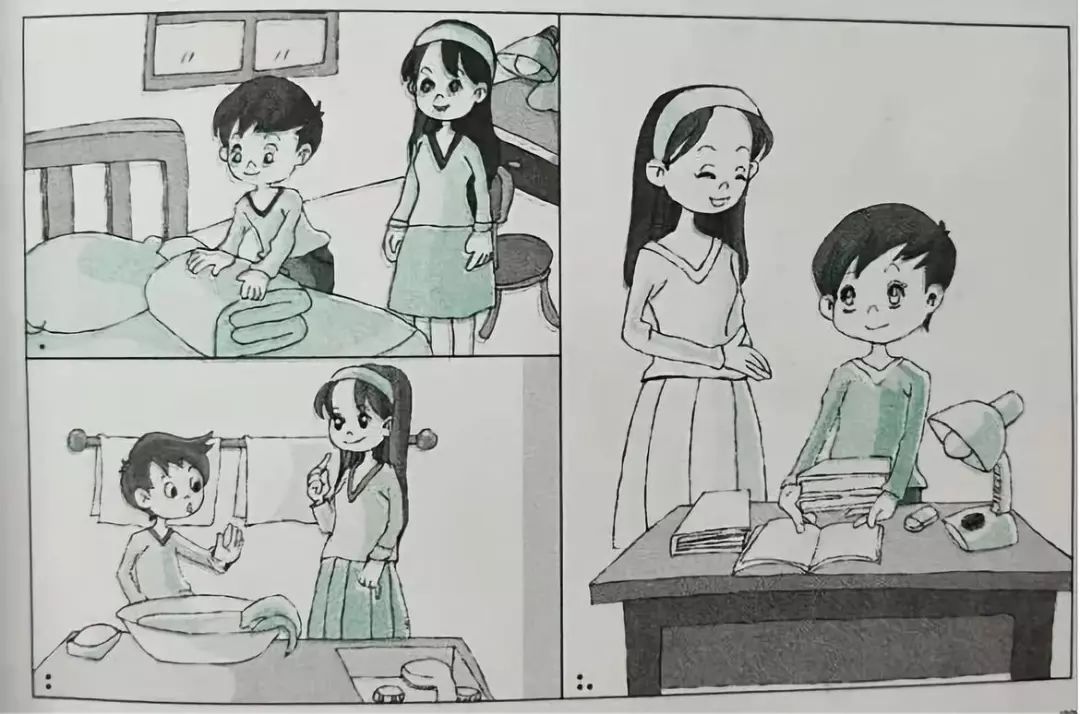 一年级打电话看图写话例文,看图写话小蜜蜂采花蜜例文