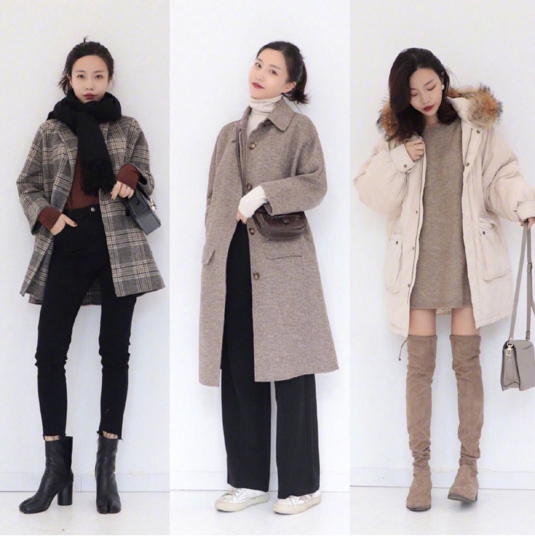 简约高级时髦的秋冬穿搭,秋冬极简风穿搭好看又日常