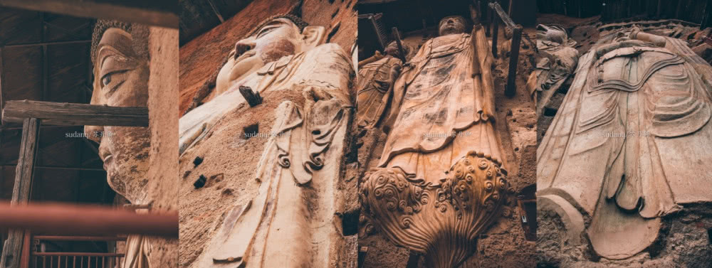 探秘四大石窟之麦积山石窟,甘肃天水四大石窟之一麦积山