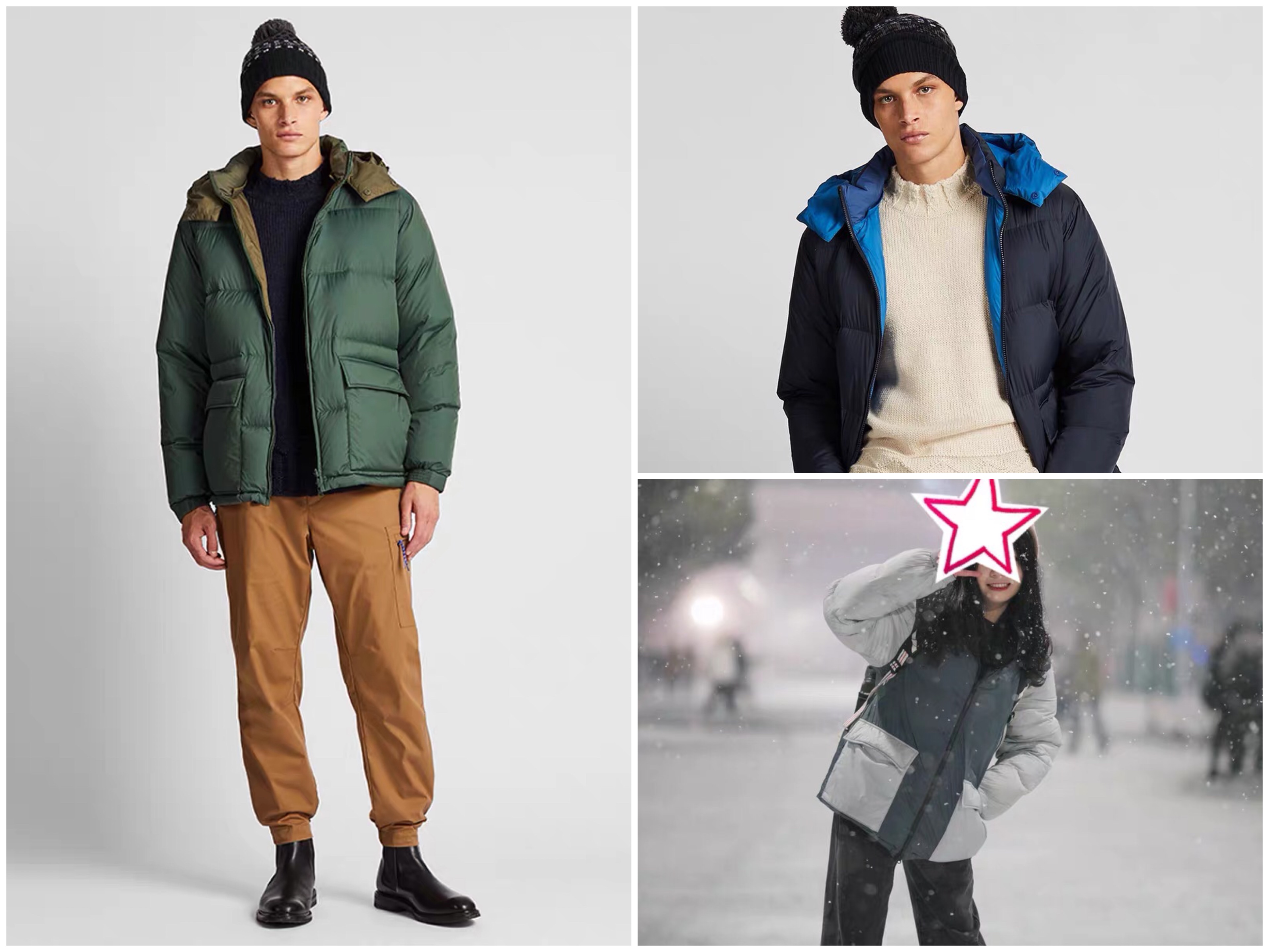 这几款羽绒服时尚又大气,什么牌子的羽绒服又好看又耐穿