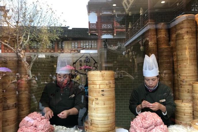 上海城隍庙上海生煎包,上海城隍庙小笼包攻略