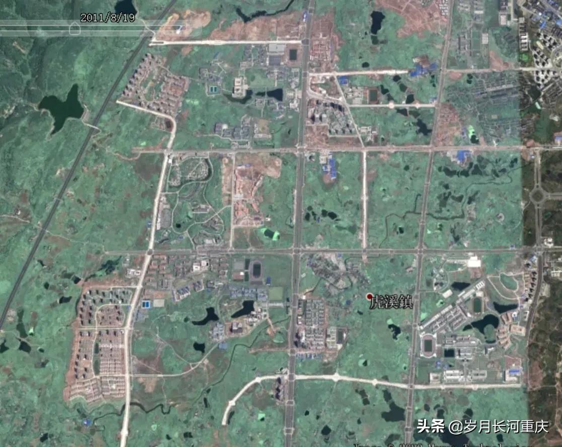 重庆大学城变化最大的地方,重庆大学城10年前与10年后的对比