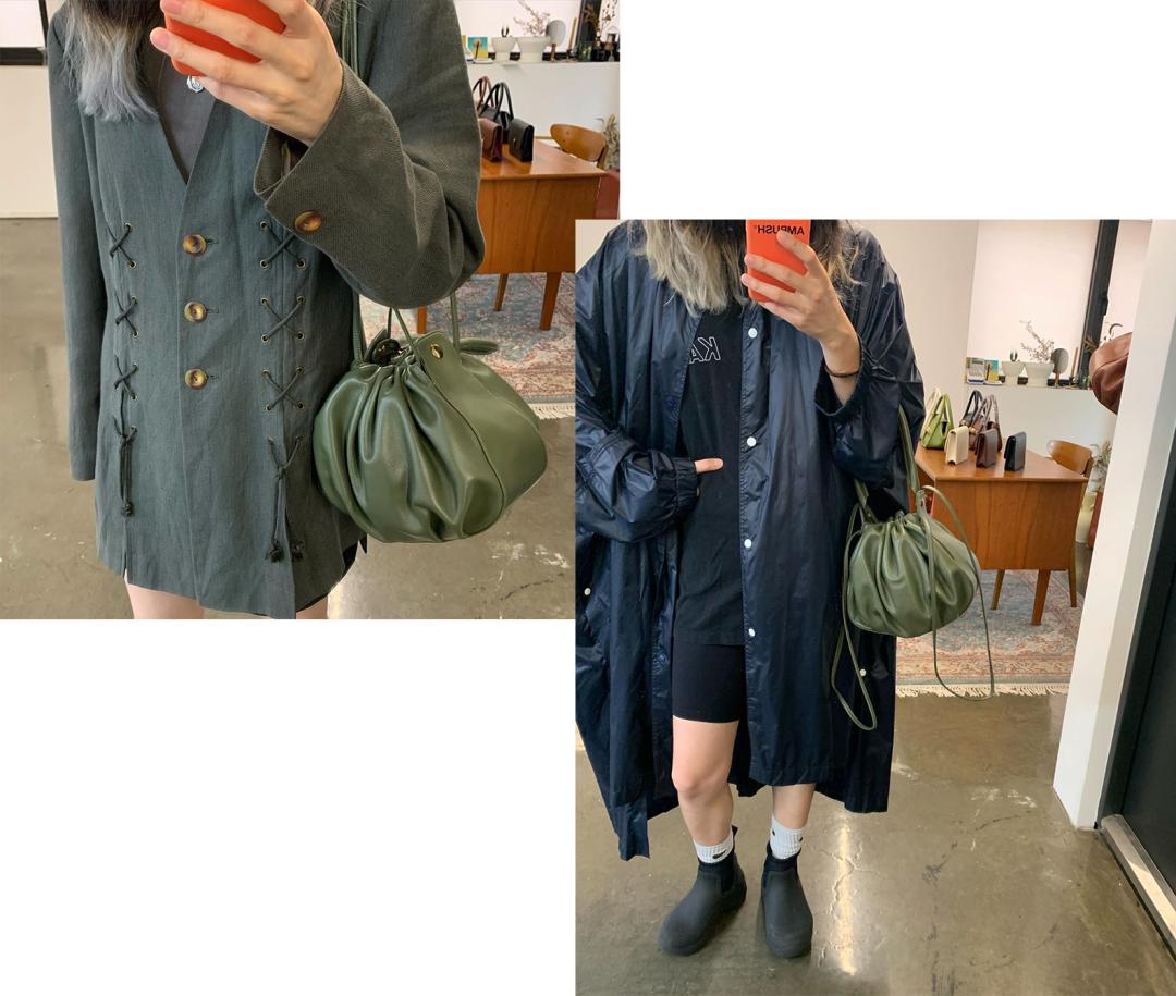 入秋换包？“抹茶”包包了解一下