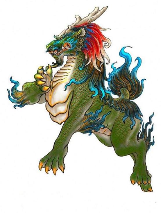 上古十大神兽烛龙,上古十大神兽