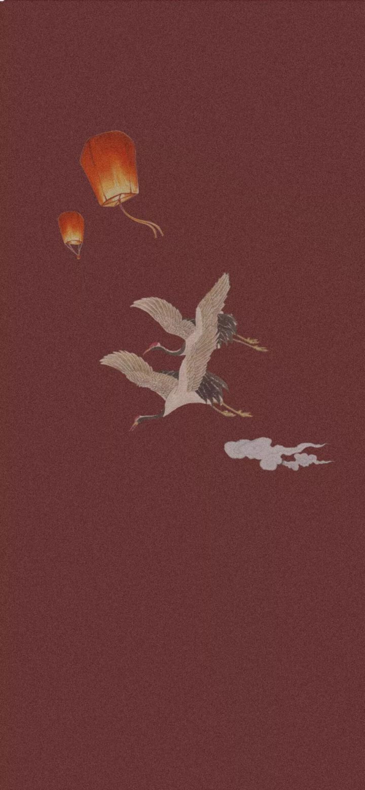 你最舍不得换的壁纸,朋友圈背景图插画