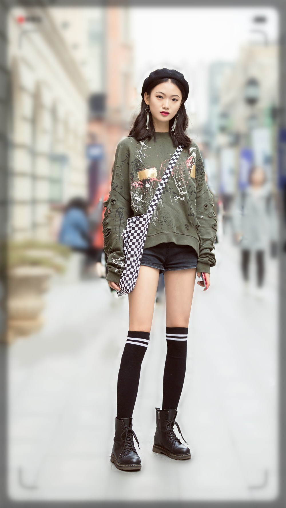 过膝长袜夏季怎么穿搭,夏天长款隐形袜穿搭