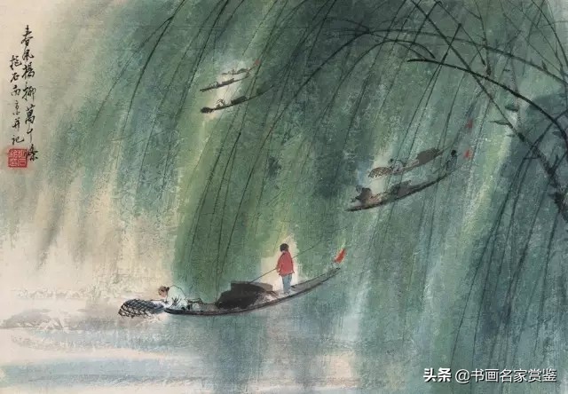傅抱石的十大绘画长卷,中国画画家傅抱石代表作
