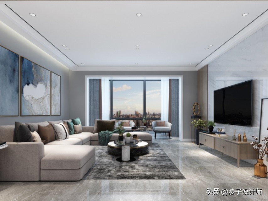 现代装修硬装色调搭配,现代极简风格装修硬装