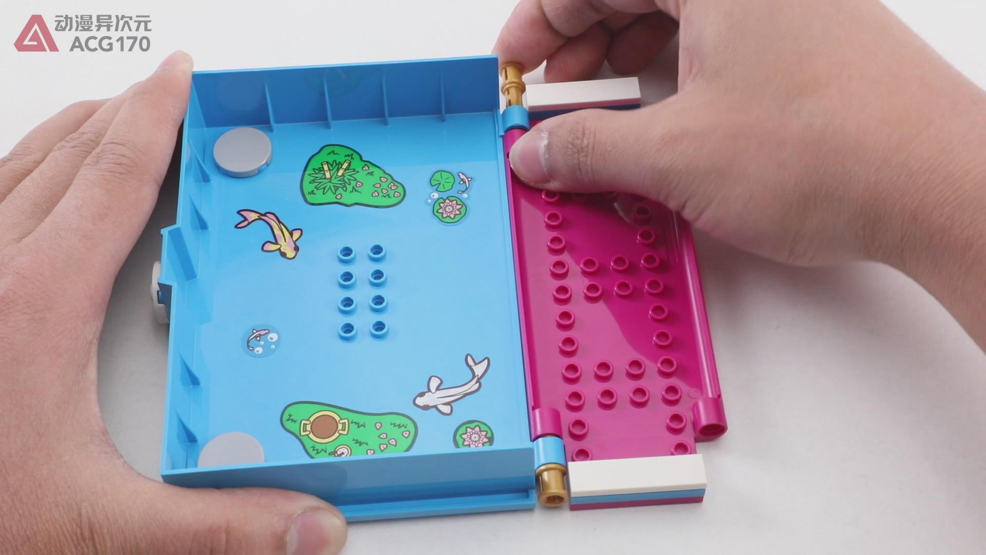 乐高迪士尼雪莉玫小颗粒积木教程,乐高迪士尼城堡3696拼装教程