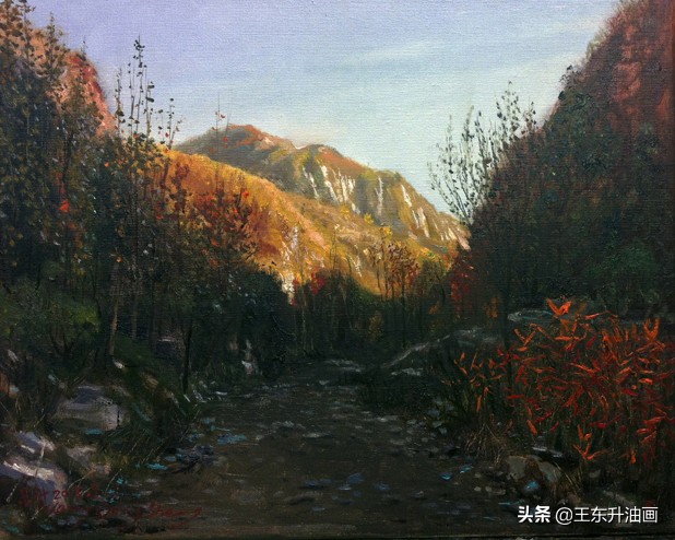 *善美真**的向往与追求——王东升油画作品管窥